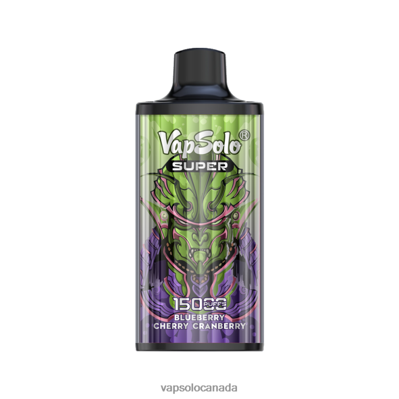 VapSolo SUPER Disposable Vape | Vapsolo Canada 4L82P16 Blueberry Cherry Cranberry