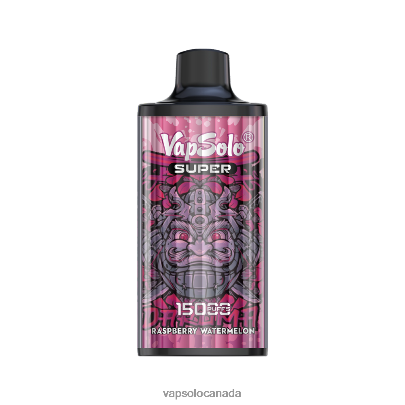 VapSolo SUPER Disposable Vape | Vapsolo Canada 4L82P19 Raspberry Watermelon