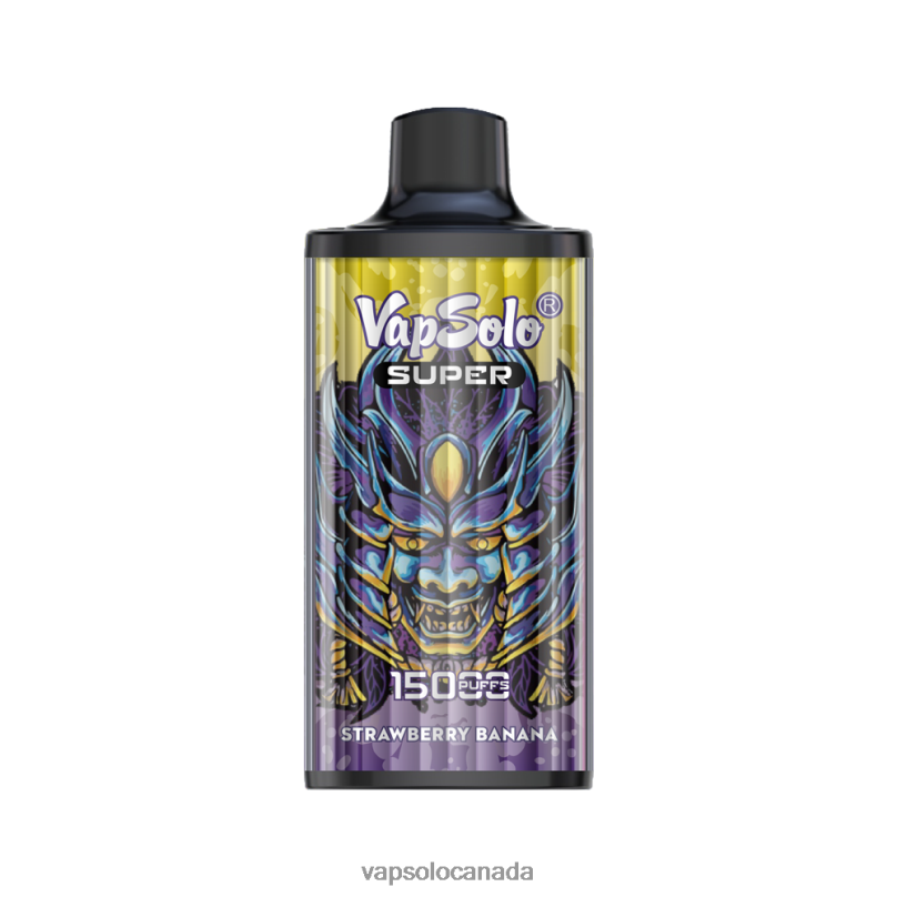 VapSolo SUPER Disposable Vape | Vapsolo Canada 4L82P22 Strawberry Banana