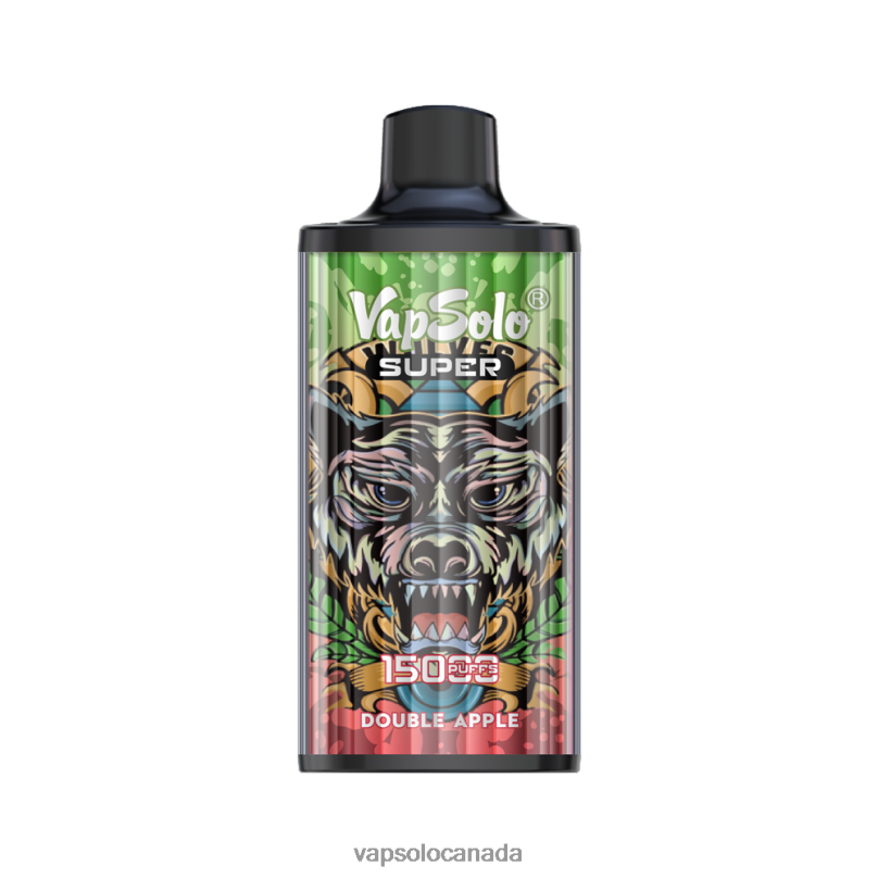 VapSolo SUPER Disposable Vape | Vapsolo Review 4L82P17 Double Apple